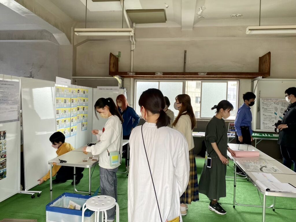 はじめの一歩文化祭 準備 屋内